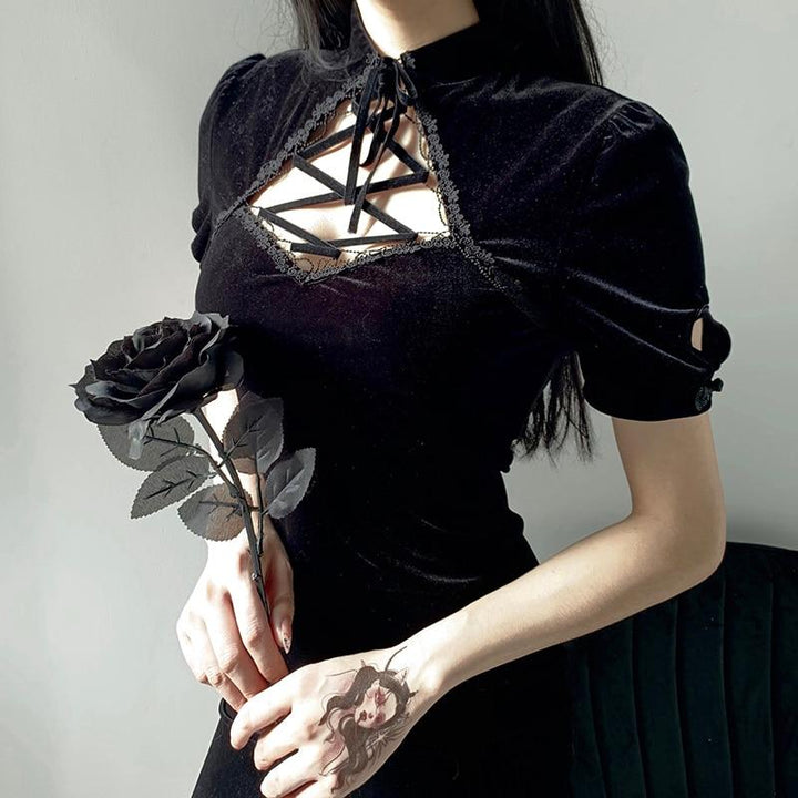 RETRO GOTHIC DRESS