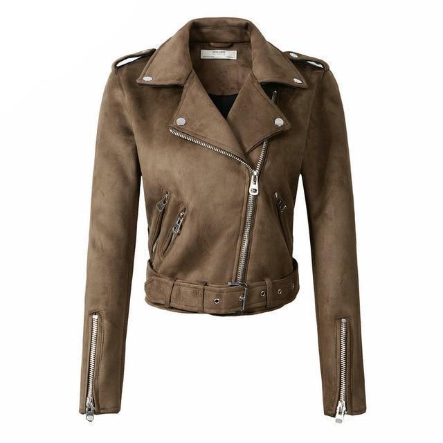 Women's Leather Coat